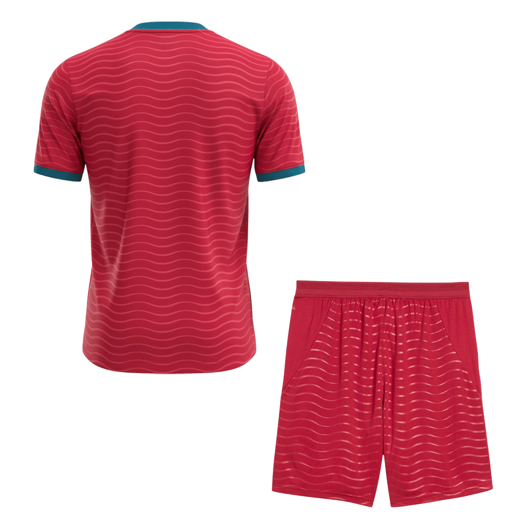 Vente Flash Portugal Domicile Maillot Kit - Coupe du Monde 2026 Rouge