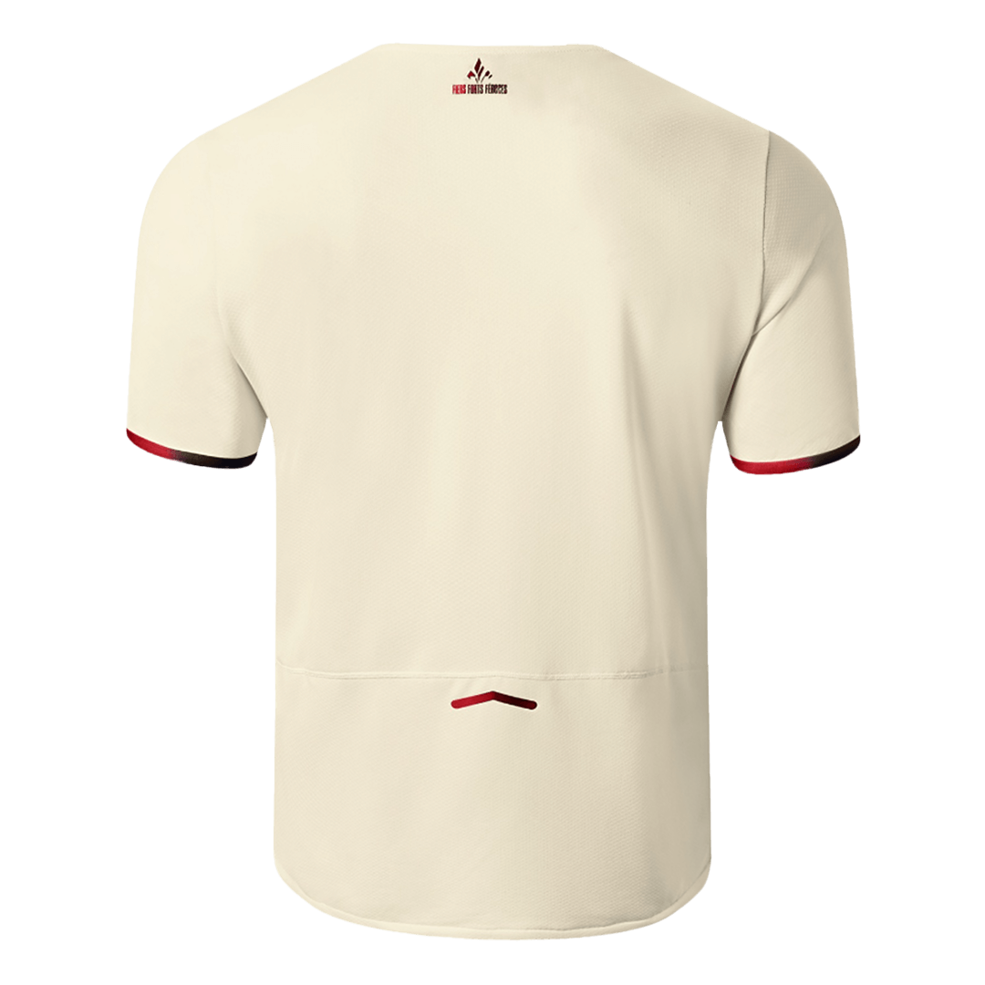 Vente Flash LOSC Extérieur Maillot 2025/26 Beige