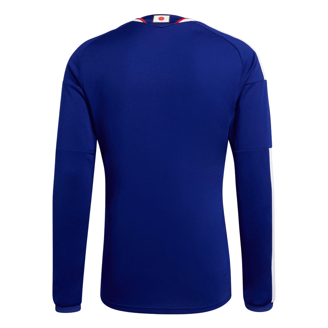 Japon Domicile Maillot Manches Longues - Coupe du Monde 2026 Bleu marine