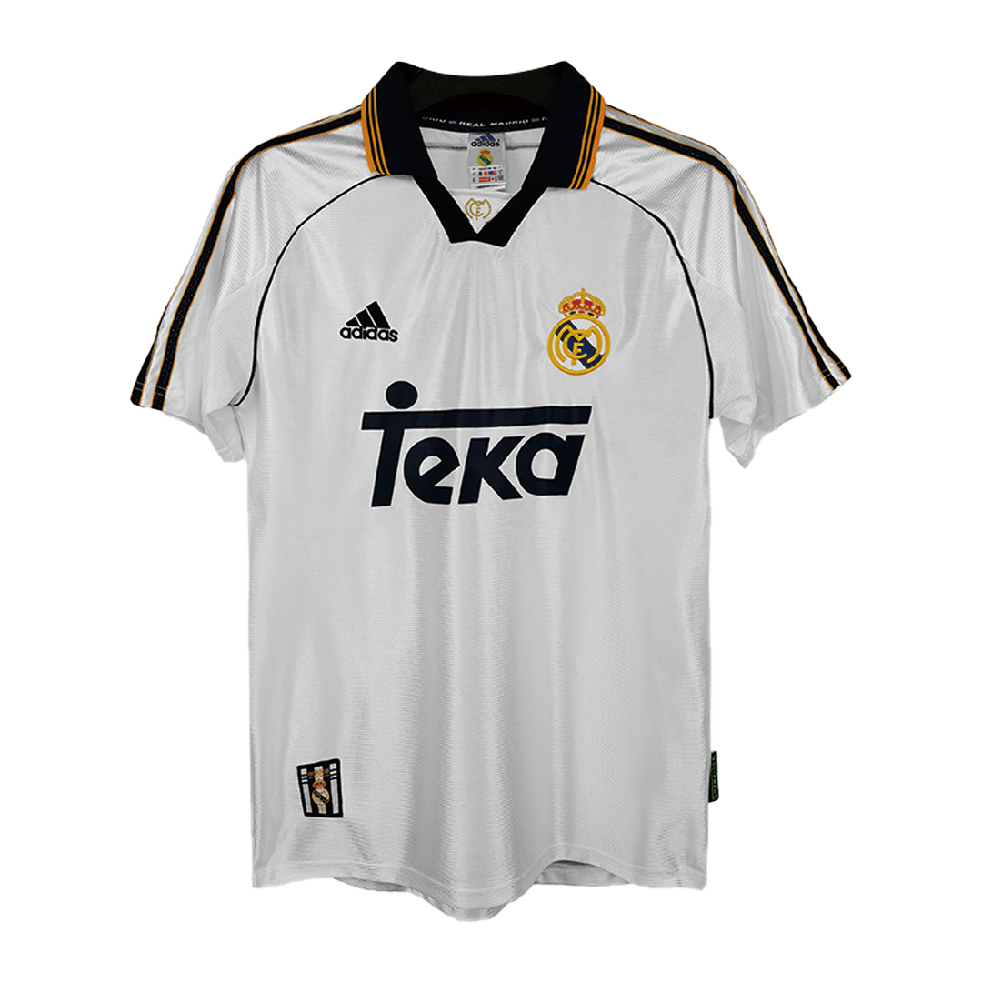 RAUL #7 Retro Real Madrid Domicile Maillot 99/00