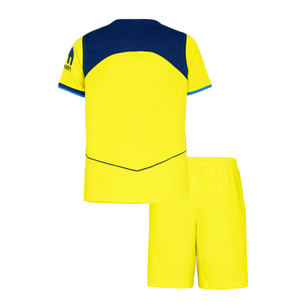 Vente Flash Tottenham Hotspur Maillot Kit 2025/26 Enfant Jaune