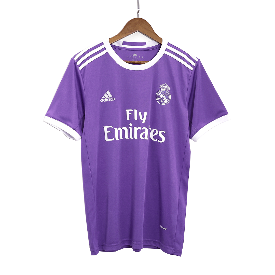 SERGIO RAMOS #4 Retro Real Madrid Extérieur Maillot 2016/17