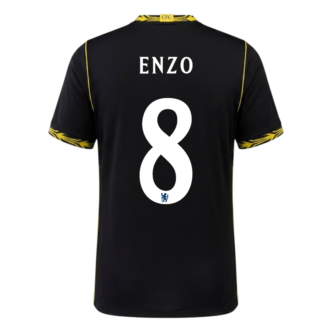 ENZO #8 Chelsea Extérieur Maillot 2026/27 Noir - UCL