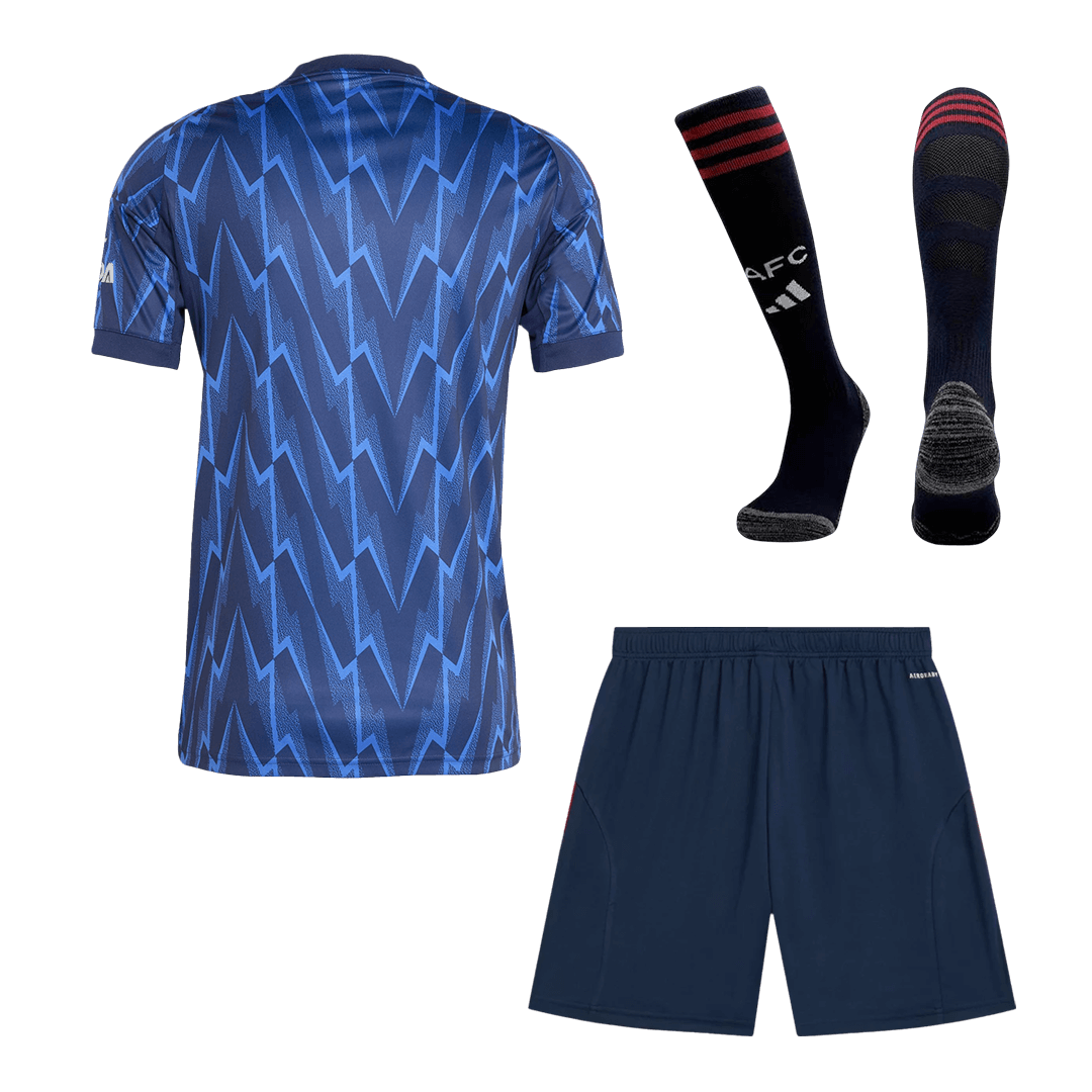 Vente Flash Arsenal Extérieur Maillot Kit 2025/26 Bleu