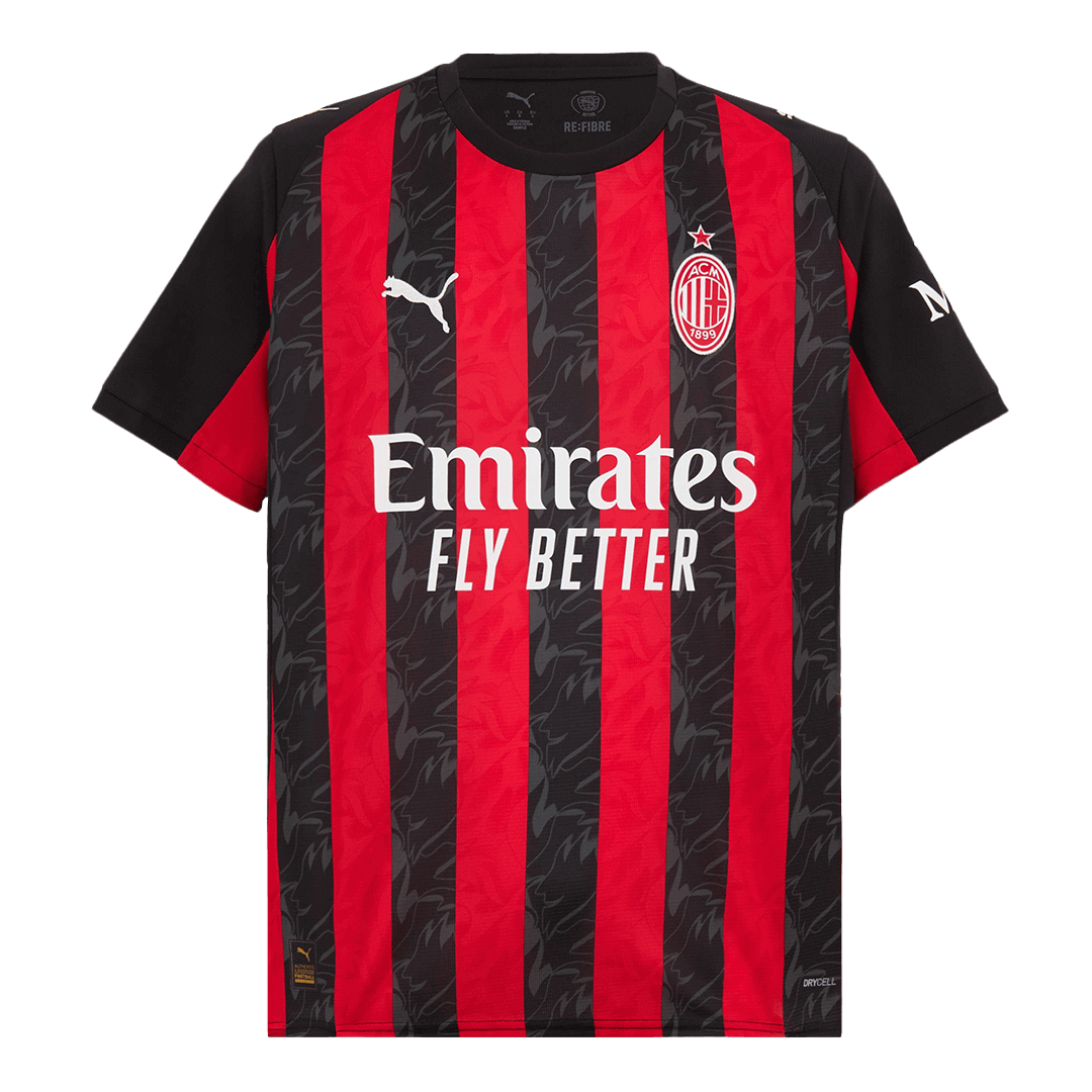RAFA LEÃO #10 Milan AC Domicile Maillot 2025/26