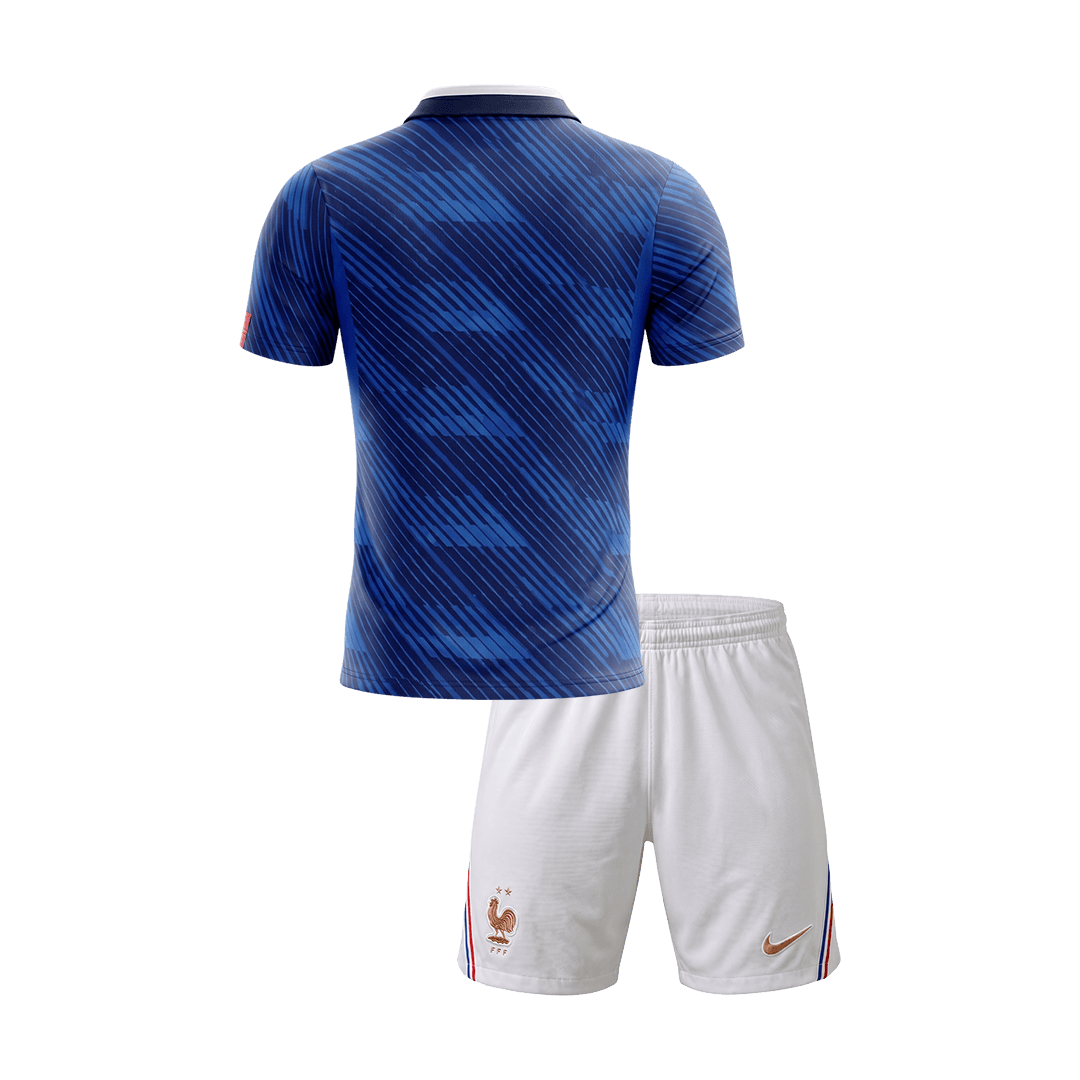 Vente Flash France Domicile Maillot Kit - Coupe du Monde 2026 Enfant Bleu