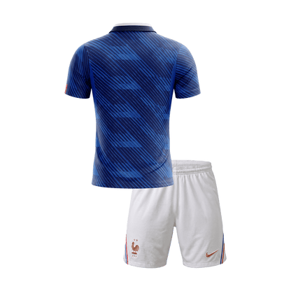 Vente Flash France Domicile Maillot Kit - Coupe du Monde 2026 Enfant Bleu