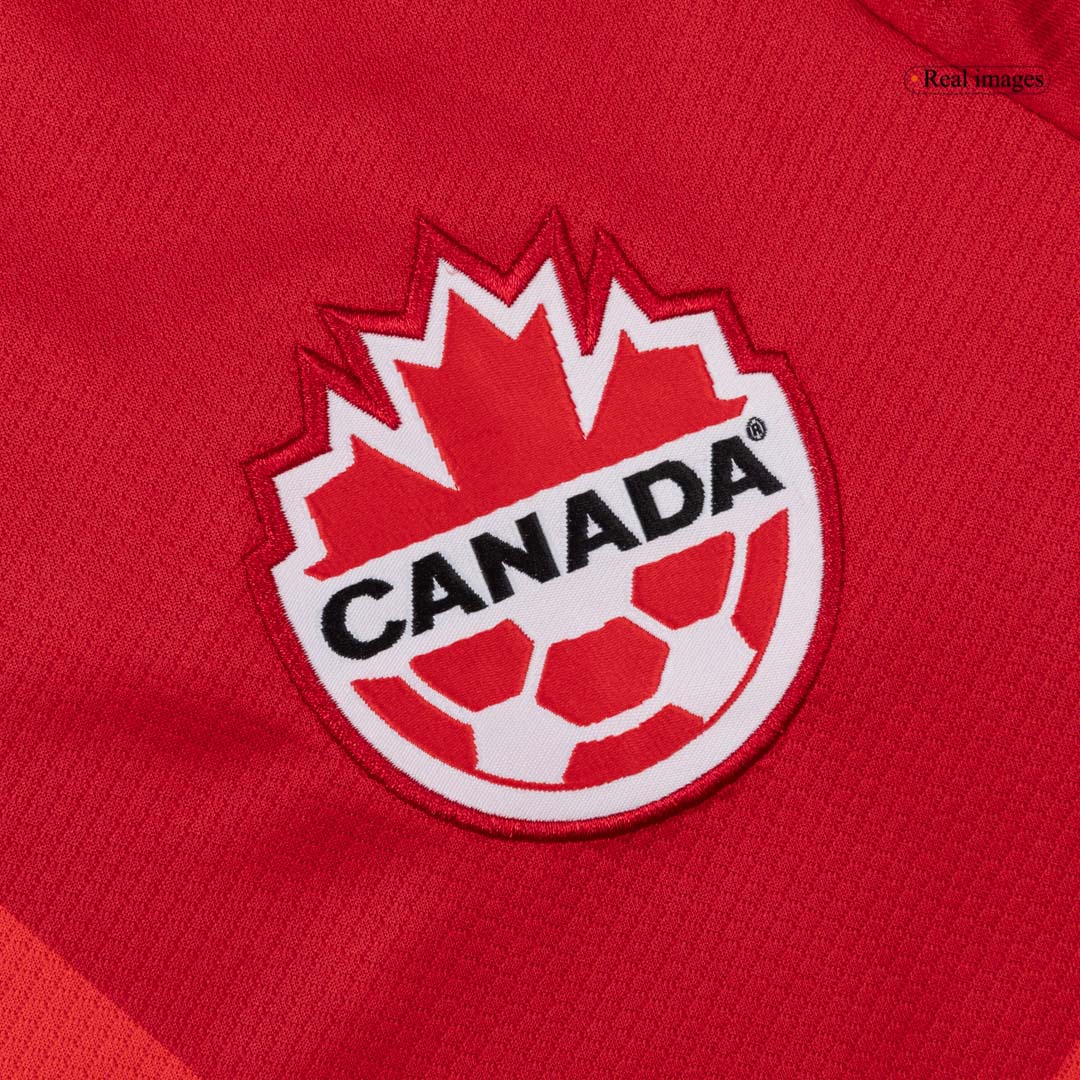 Canada Domicile Maillot - Coupe du Monde 2026 Rouge Grande Taille