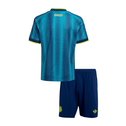 Colombie Extérieur Maillot Kit - Coupe du Monde 2026 Enfant Bleu