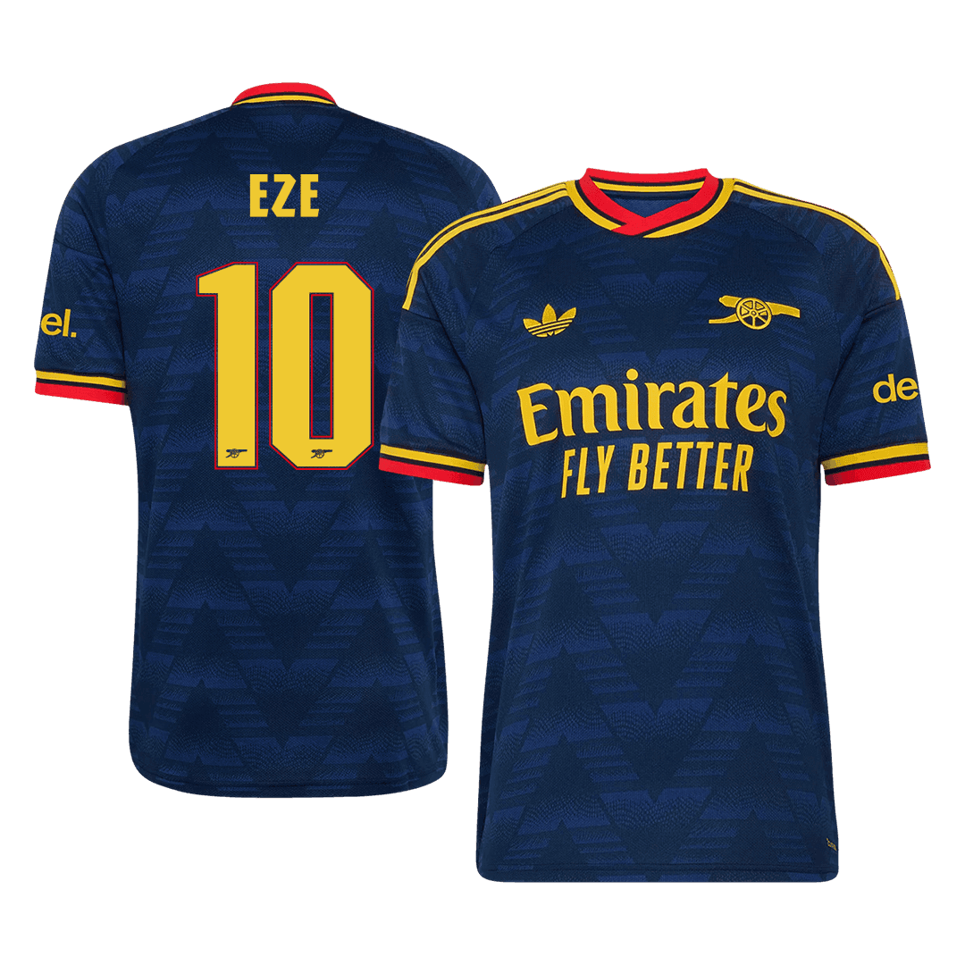 EZE #10 Arsenal Extérieur Maillot 2026/27 Bleu marine - UCL