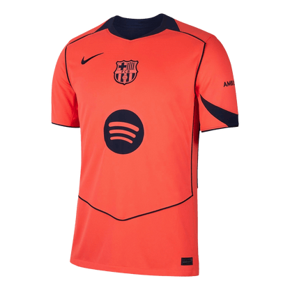 RAPHINHA #11 Barcelone Third Maillot 2025/26 Orange - UCL