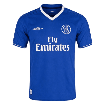 Retro Chelsea Domicile Maillot 2003/05 Bleu