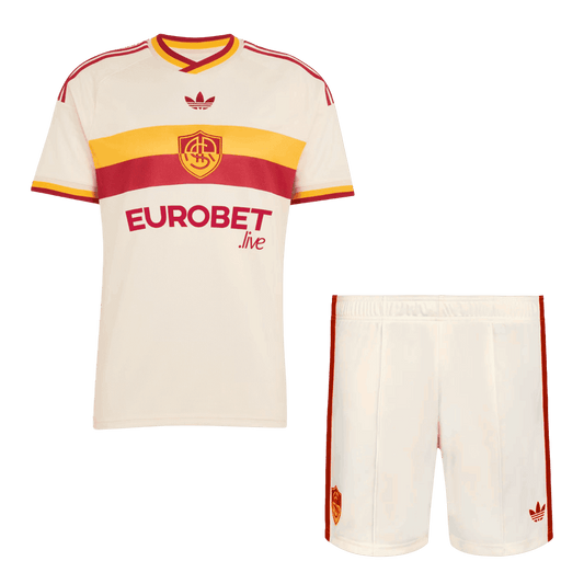 Roma Extérieur Maillot Kit 2026/27 Blanc