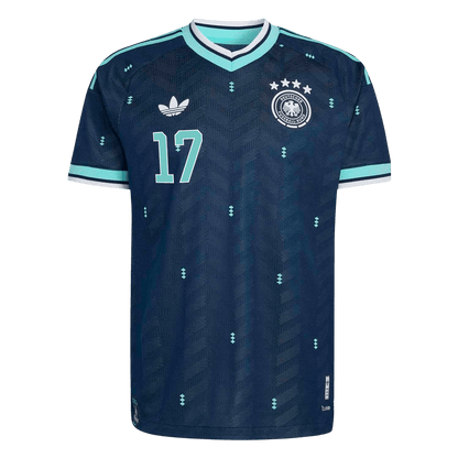 WIRTZ #17 Allemagne Extérieur Maillot - Coupe du Monde 2026 Bleu marine Joueur