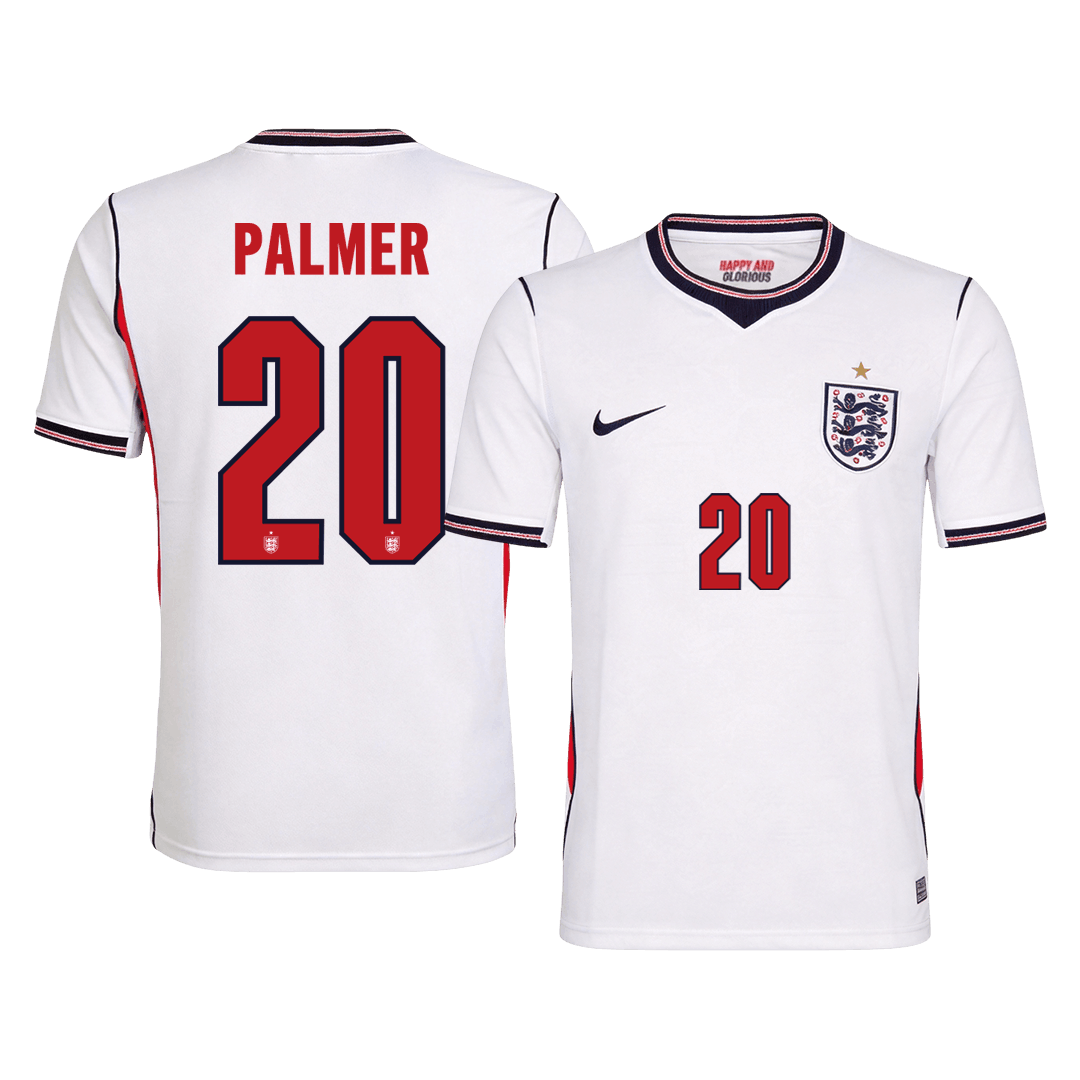 PALMER #20 Angleterre Domicile Maillot - Coupe du Monde 2026 Blanc