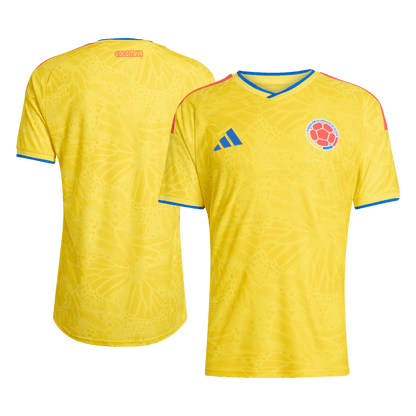 Colombie Domicile Maillot Coupe du Monde 2026 Jaune Joueur Grande Taille