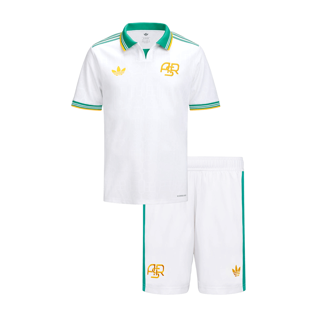 Roma Third Maillot Kit 2025/26 Enfant Blanc