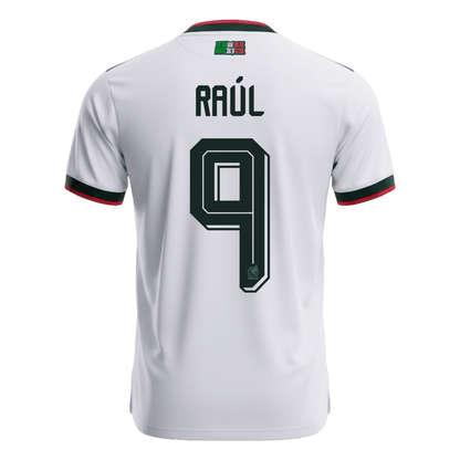 RAÚL #9 Mexique Extérieur Maillot - Coupe du Monde 2026 Blanc