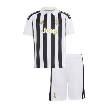 Vente Flash Juventus Domicile Maillot Kit 2026/27 Noir&Blanc Enfant