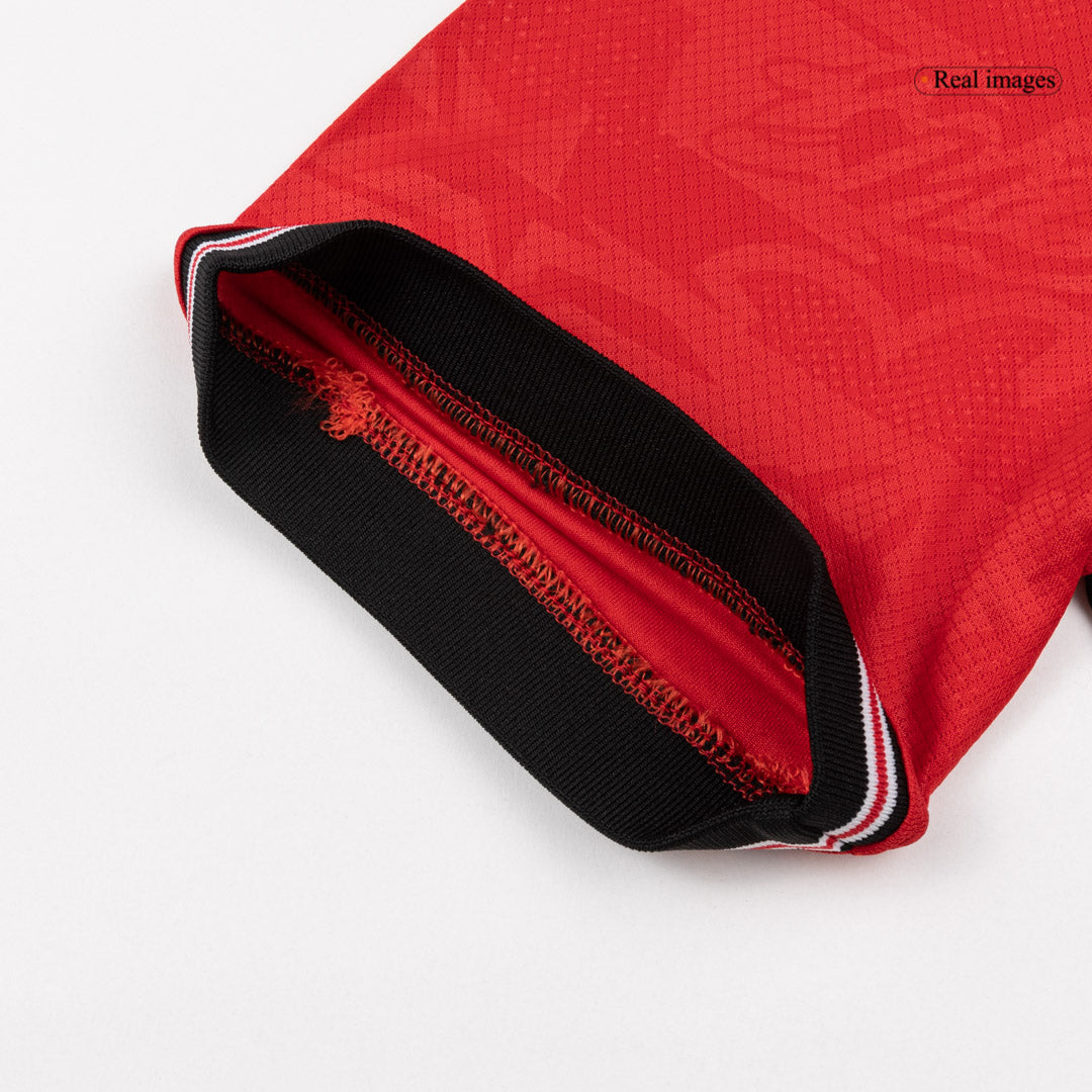 RICE #4 Angleterre Extérieur Maillot - Coupe du Monde 2026 Rouge