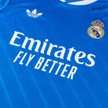 F. MENDY #23 Real Madrid Third Maillot 2025/26 Bleu