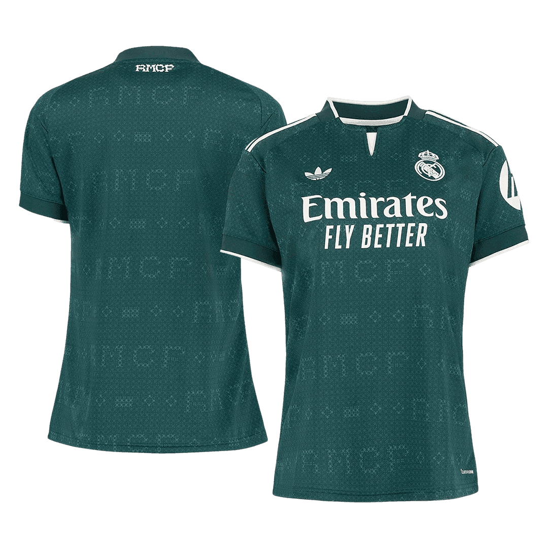 Femme Real Madrid Extérieur Maillot 2026/27 Vert