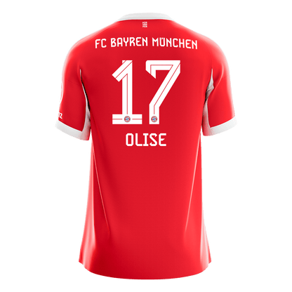 OLISE #17 Munich Domicile Maillot 2025/26 Rouge - Super