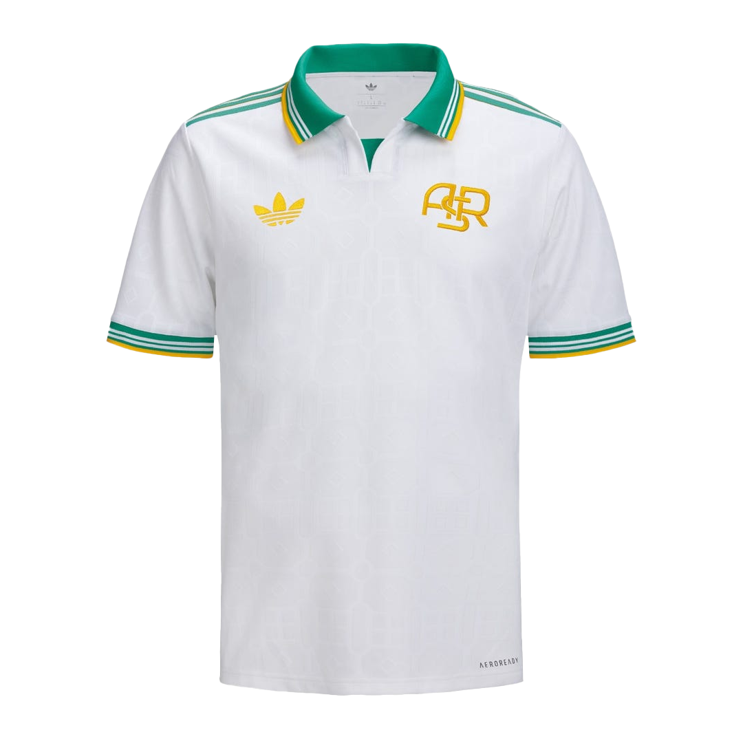 Roma Third Maillot 2025/26 Blanc Grande Taille
