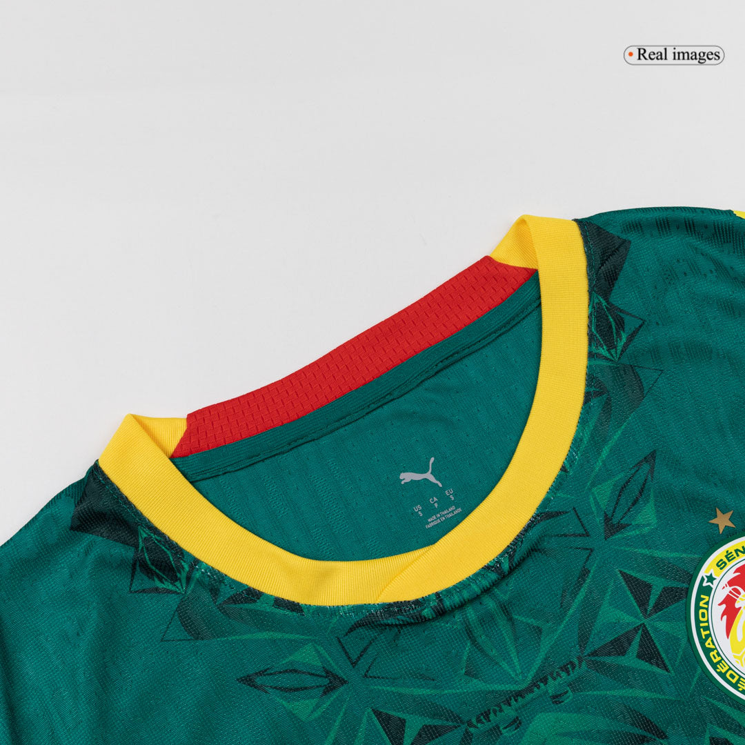 Vente Flash Senegal Extérieur Maillot Coupe du Monde 2026 Vert Joueur
