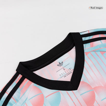 Belgique Extérieur Maillot - Coupe du Monde 2026 Blue&Pink Grande Taille