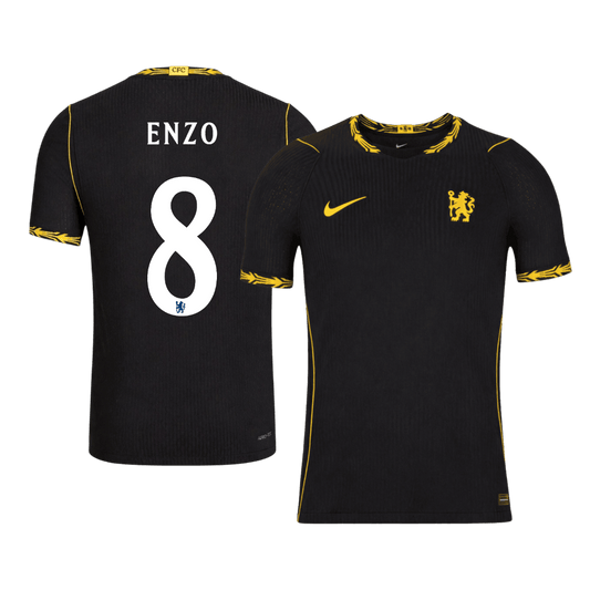 ENZO #8 Chelsea Extérieur Maillot 2026/27 Balck Joueur - UCL
