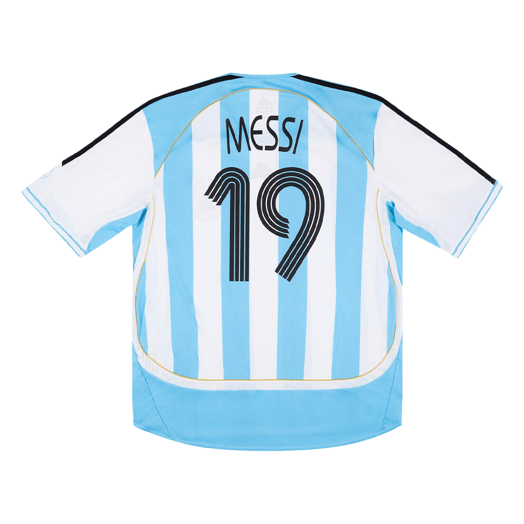 Retro MESSI #19 Argentine Domicile Maillot 2006