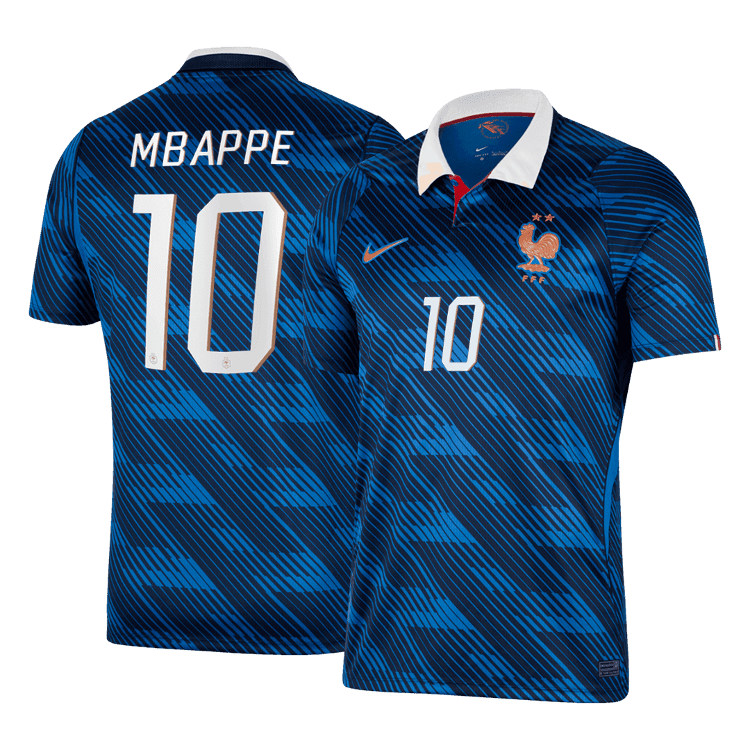 MBAPPE #10 Domicile Maillot - Coupe du Monde 2026 Bleu