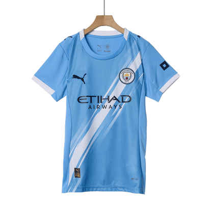 Femme Manchester City Domicile Maillot 2025/26 Bleu