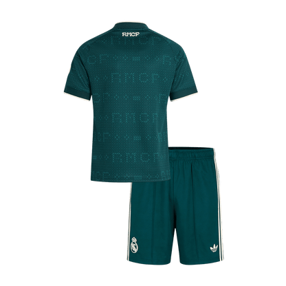 Real Madrid Extérieur Maillot Kit 2026/27 Enfant Vert