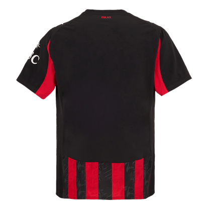 AC Milan Domicile Maillot 2025/26 Red&Black Authentique