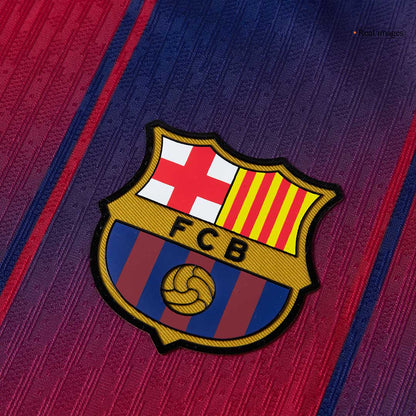 KOUNDE #23 Barcelone Domicile Maillot 2025/26 Rouge et Bleu Authentique