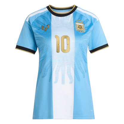 MESSI #10 Femme Argentine Domicile Maillot 2026 Blue&White
