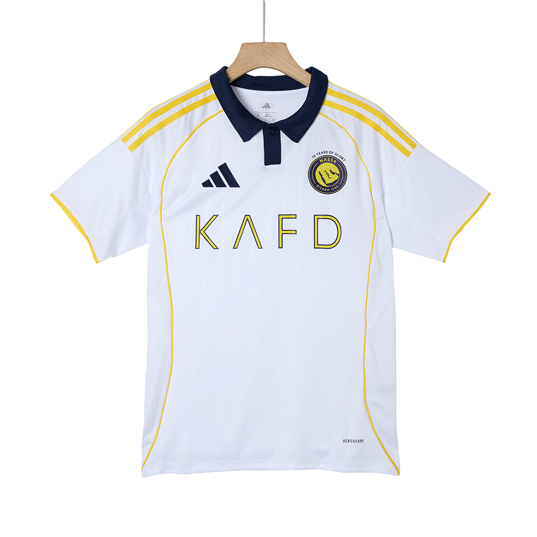RONALDO #7 Al Nassr Third Maillot 2025/26 Blanc