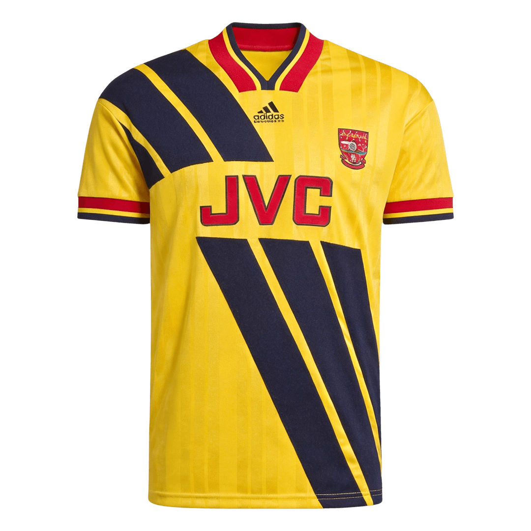 Retro Arsenal Extérieur Maillot 1993/94 Jaune