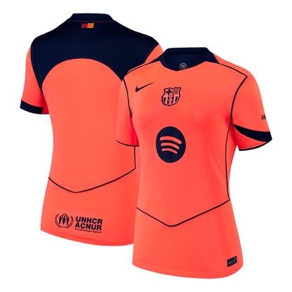 Femme Barcelone Third Maillot 2025/26 Orange