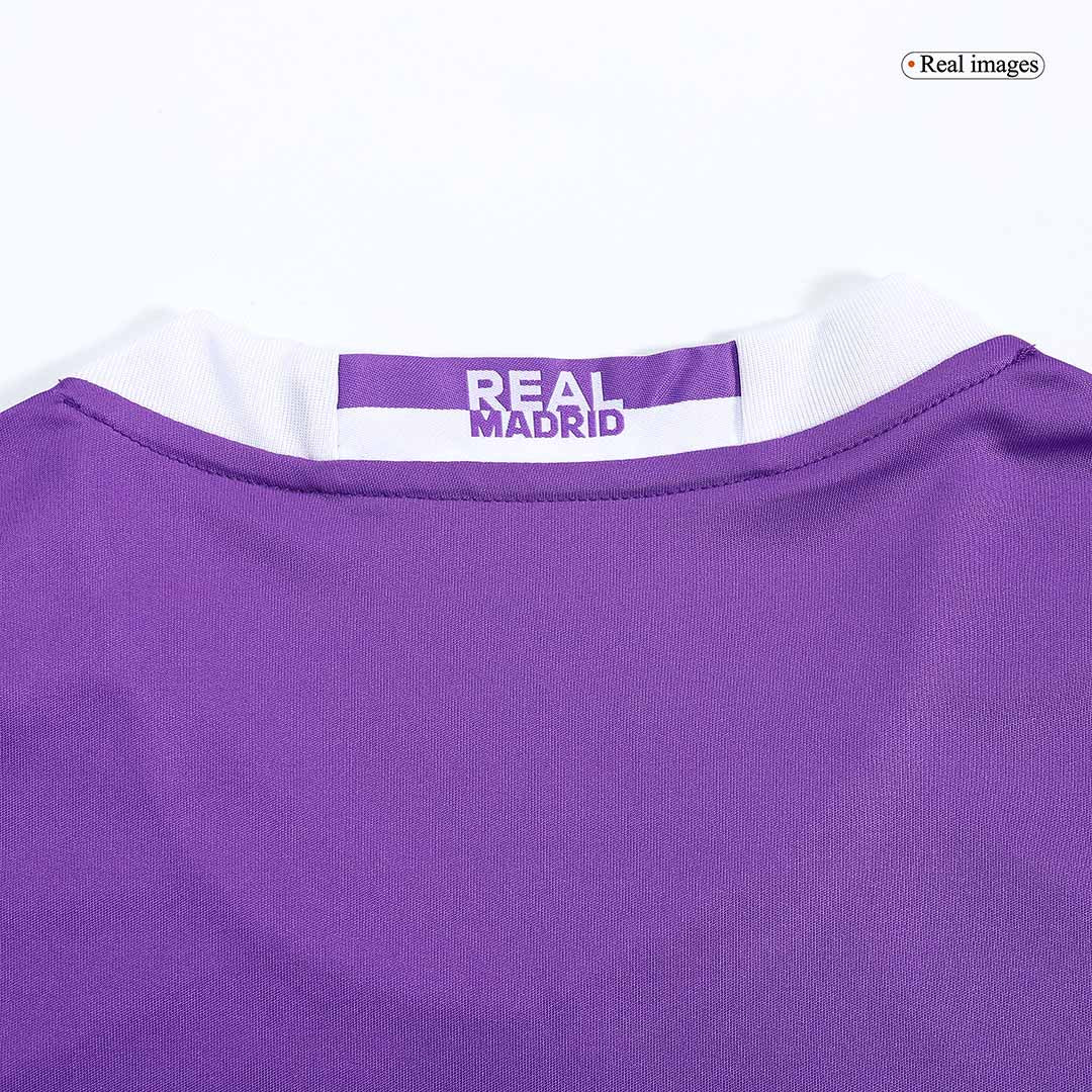 BENZEMA #9 Retro Real Madrid Extérieur Maillot Manches Longues 2016/17