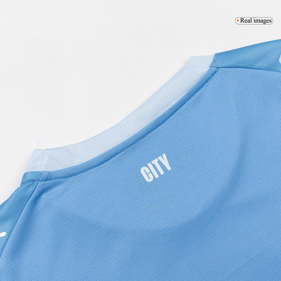 RODRIGO #16 Manchester City Domicile Maillot 2026/27 Bleu
