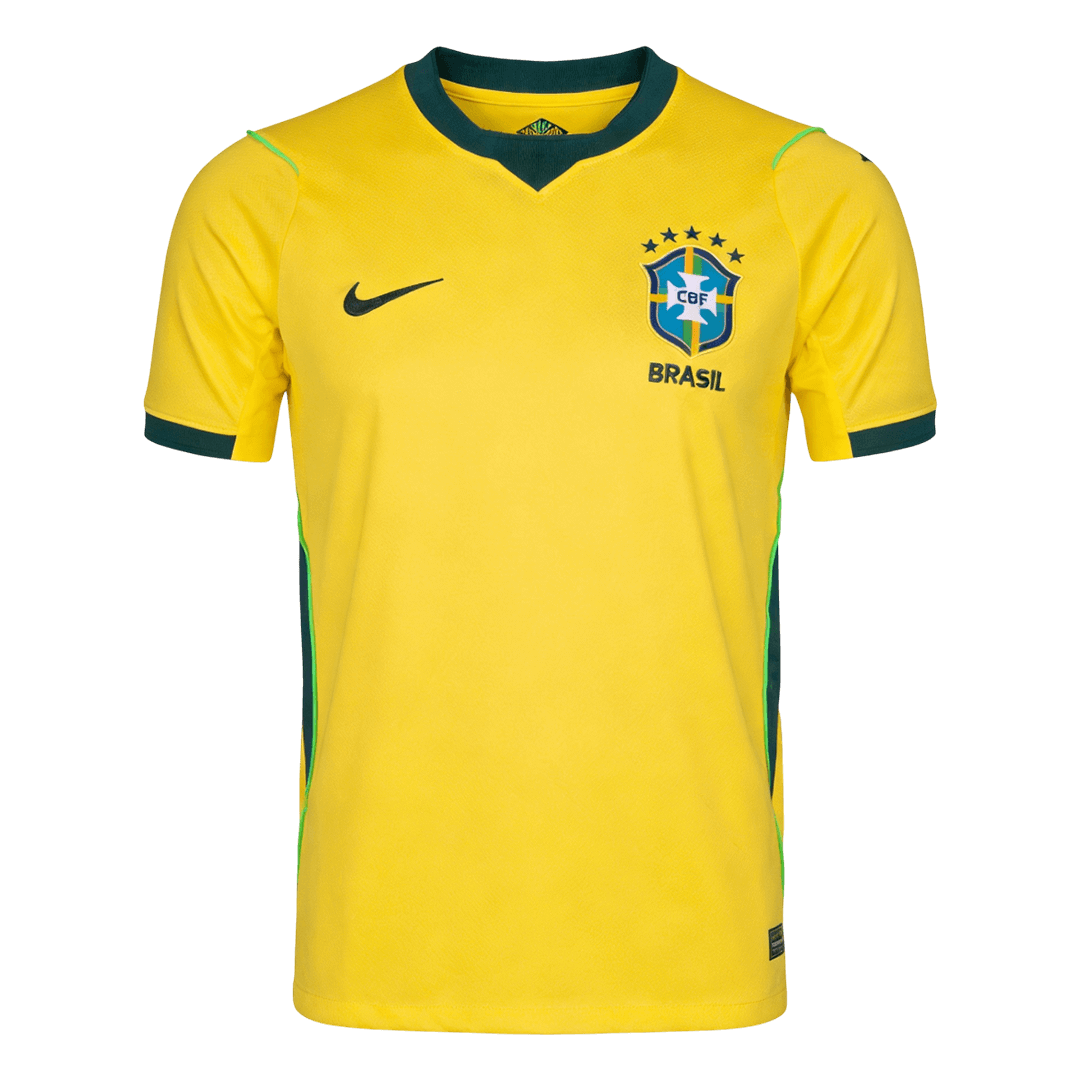 Brésil Domicile Maillot Kit - Coupe du Monde 2026 Jaune