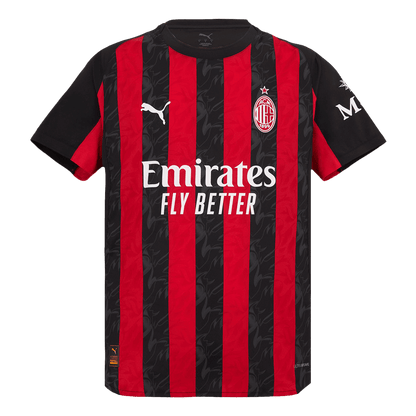 AC Milan Domicile Maillot 2025/26 Red&Black Authentique