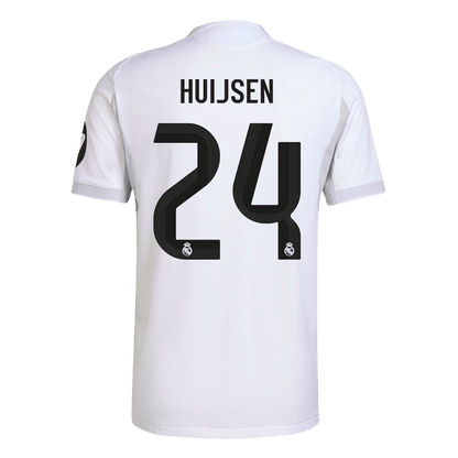 HUIJSEN #24 Real Madrid Domicile Maillot 2025/26 Authentique