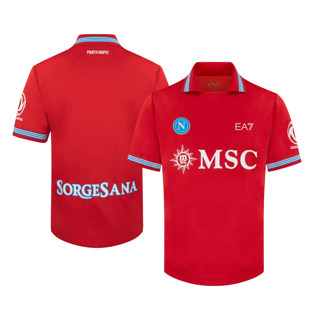 Naples Third Maillot 2026/27 Rouge