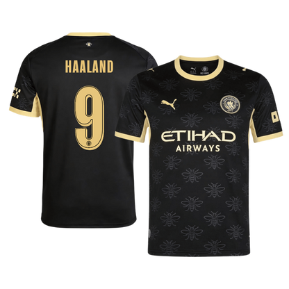 HAALAND #9 Manchester City Extérieur Maillot 2026/27 Noir - UCL