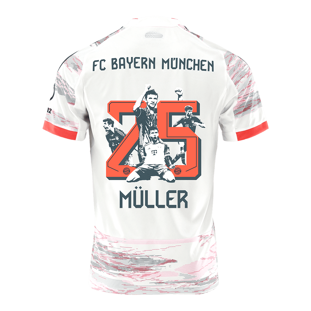 MÜLLER Special #25 Munich Extérieur Maillot 2025/26 Blanc