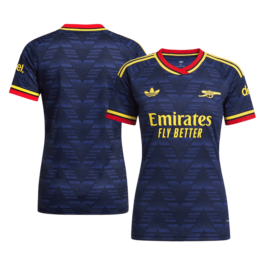 Vente Flash Femme Arsenal Extérieur Maillot 2026/27 Bleu marine